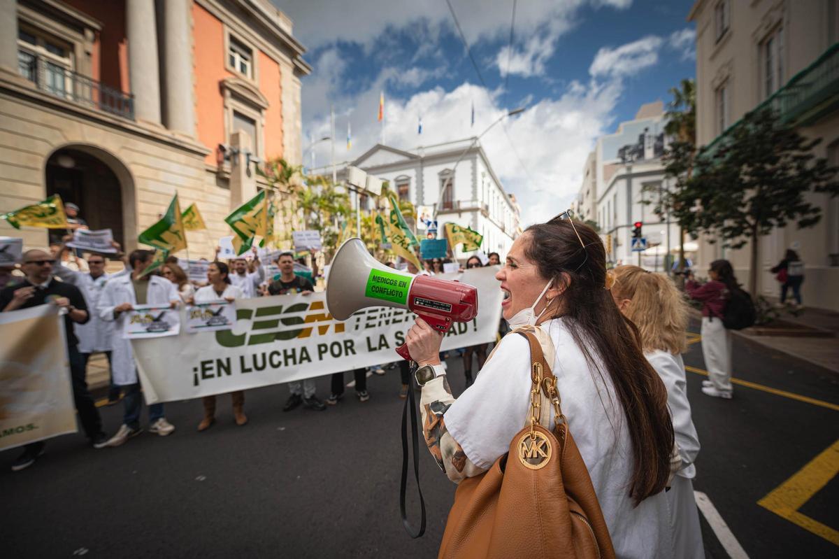 Huelga de médicos en Tenerife por el Estatuto Marco