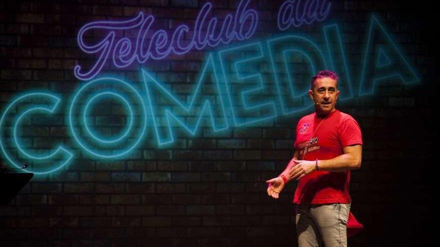 Una imagen de la última Gala del Teleclub da Comedia, en diciembre. // Bernabé/Cris M.V.