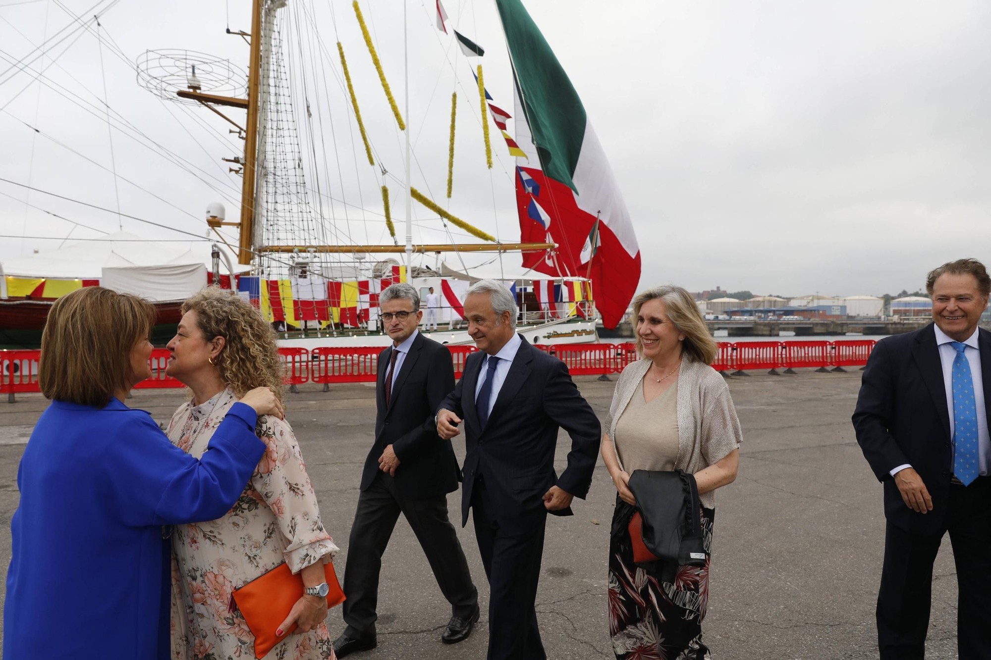 En imágenes: Así es el «Cuauhtémoc», el imponente barco de México que acaba de llegar a Gijón