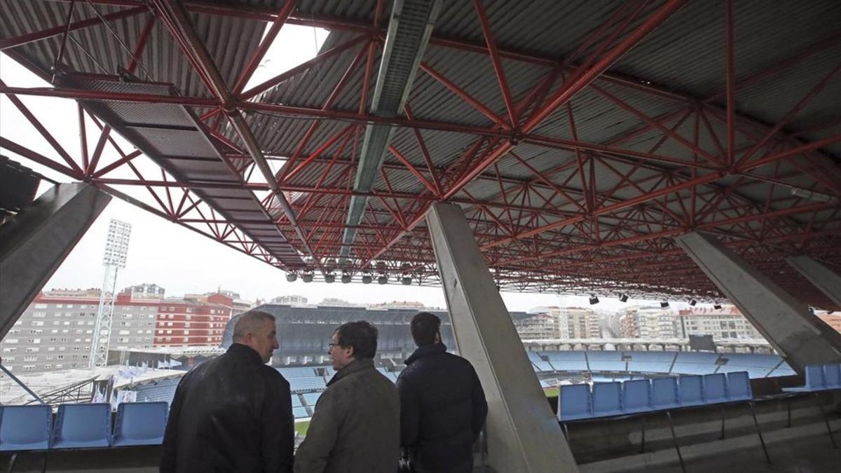 Los desperfectos de Balaídos obligaron a aplazar el Celta - Madrid