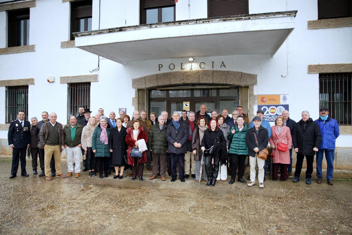 GALERÍA | Homenaje a la Policía de Fronteras en Alcañices