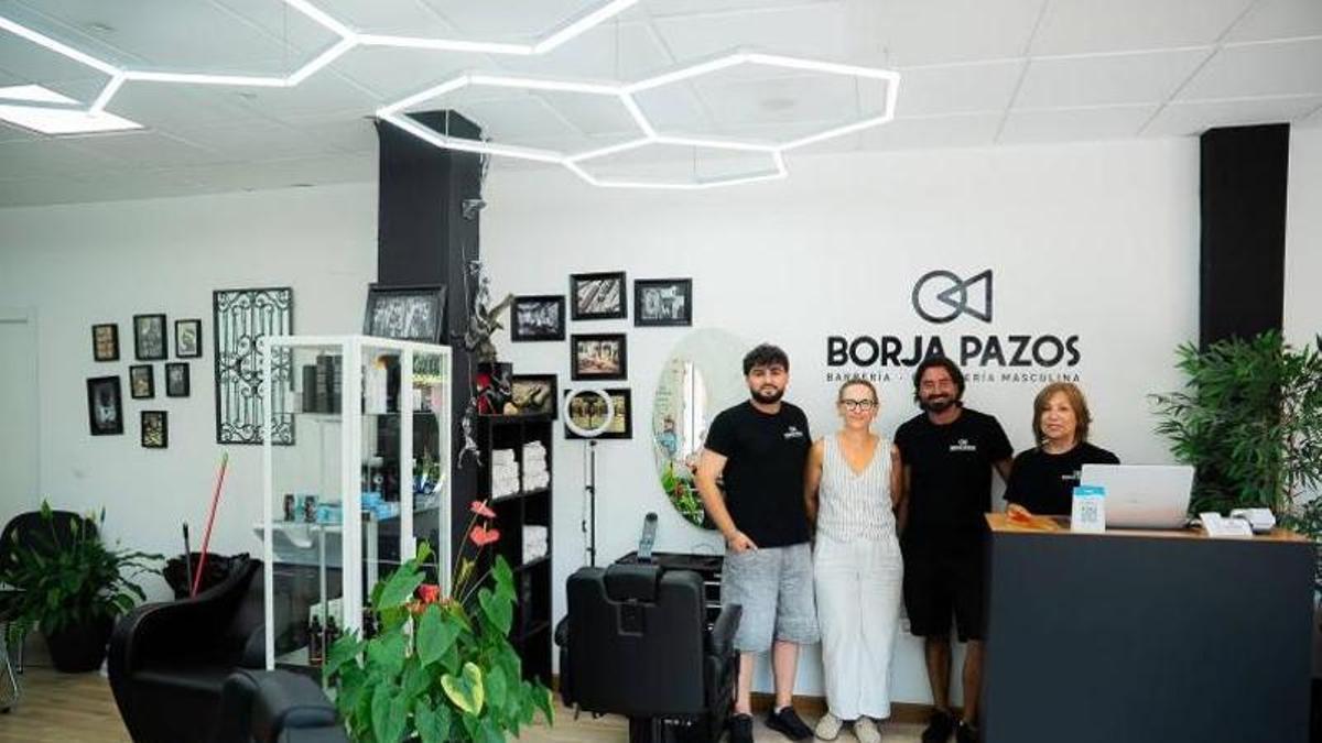 El equipo de Borja Pazos Barbería Peluquería Masculina