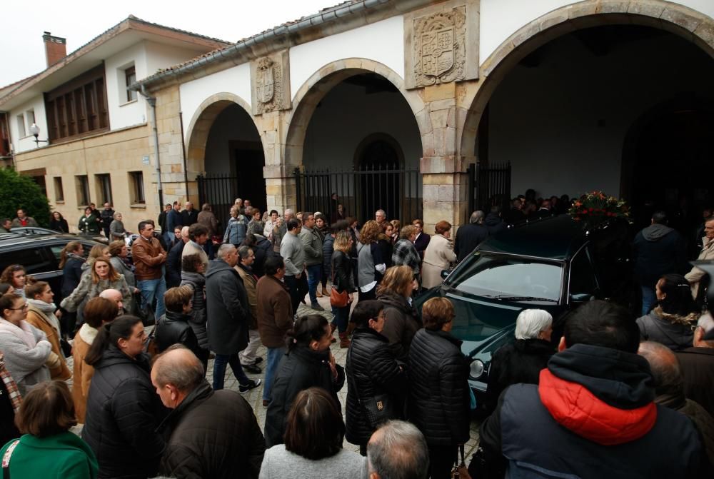Funeral por Adrián ,Gancedo, víctima del apuñalamiento mortal de Villaviciosa