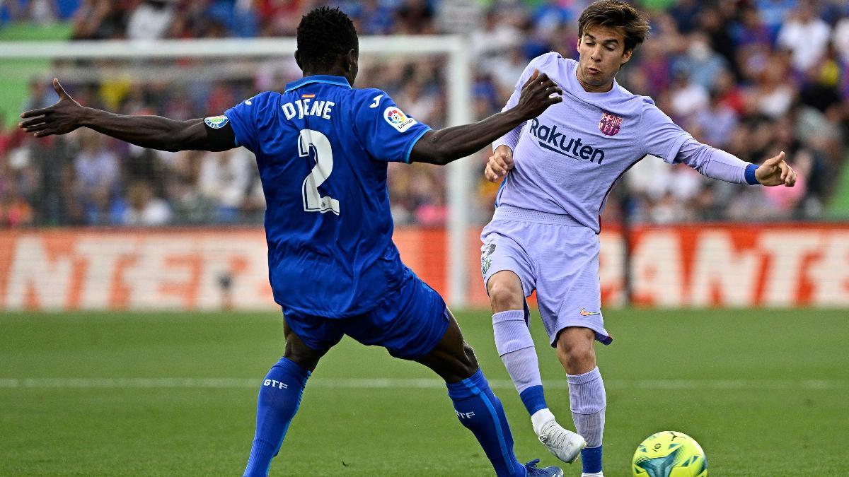 Riqui Puig contra el Getafe