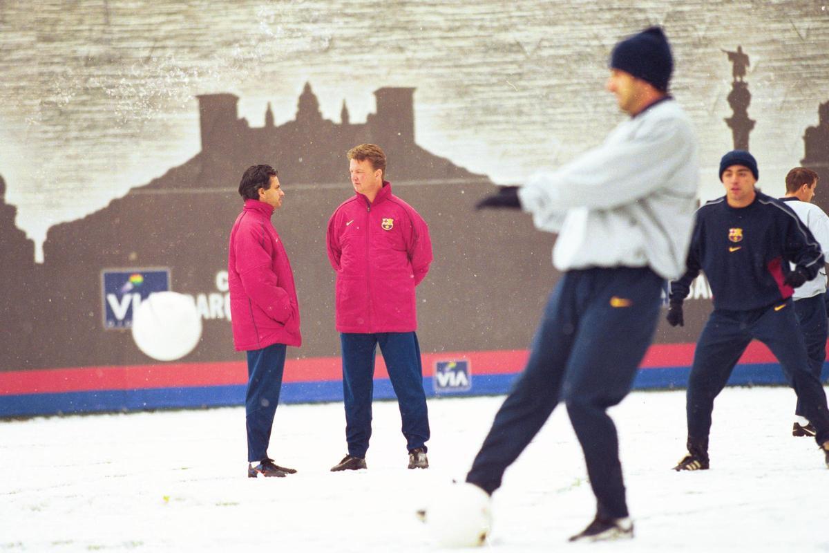 Las fotos que no recordabas de Mourinho en el Barça