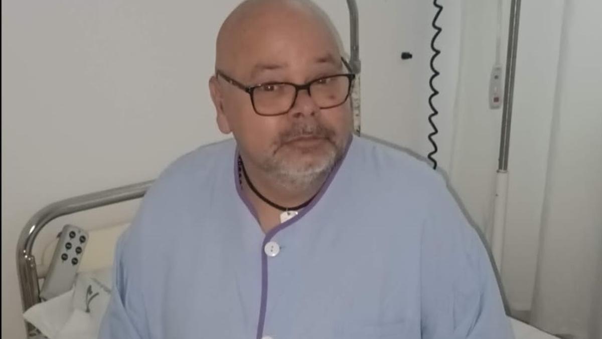 Antonio Macías ha sido tratado con éxito con la técnica HIFU en el hospital Reina Sofía.