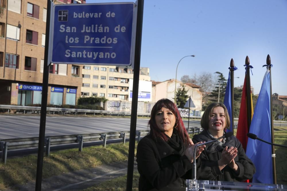 Oviedo inaugura el Bulevar de Santullano