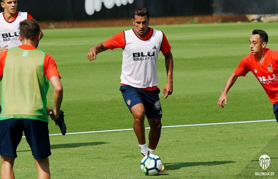 Primer entrenamiento de Murillo