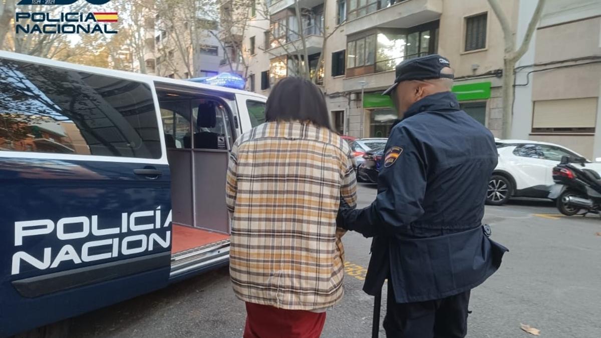 El sospechoso, tras ser detenido.