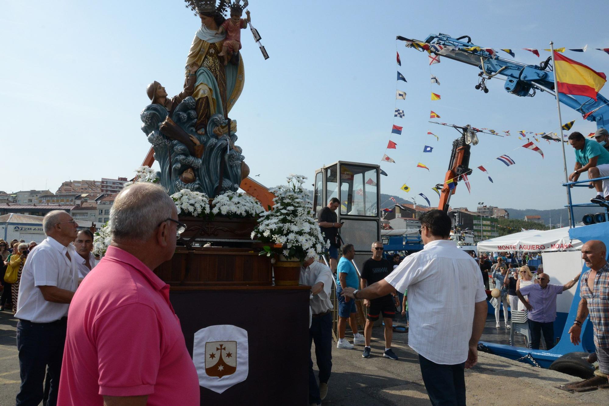 Las celebraciones de la Virgen del Carmen en Moaña