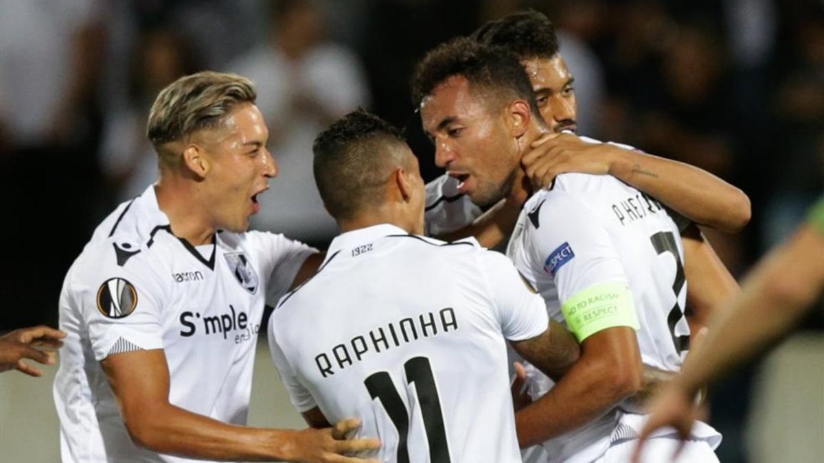 El Vitoria Guimaraes protagonizó un hecho sin precedentes