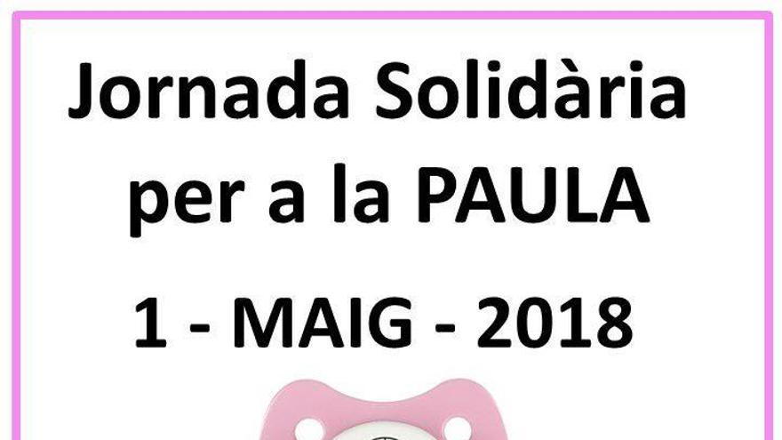 Cabanes es bolcarà per ajudar a la petita Paula en una jornada solidària l&#039;1 de maig