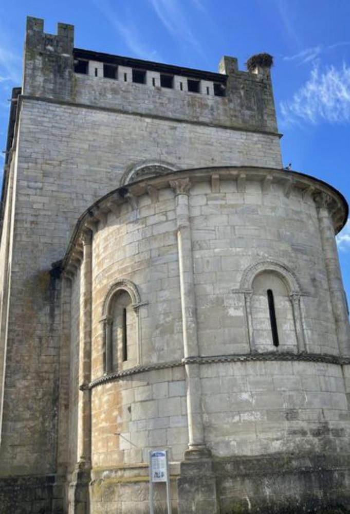 Ábsida de San Nicolao de Portomarín