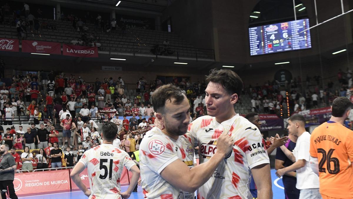ElPozo Murcia-Barça: cuarto partido de la final de la liga de fútbol sala