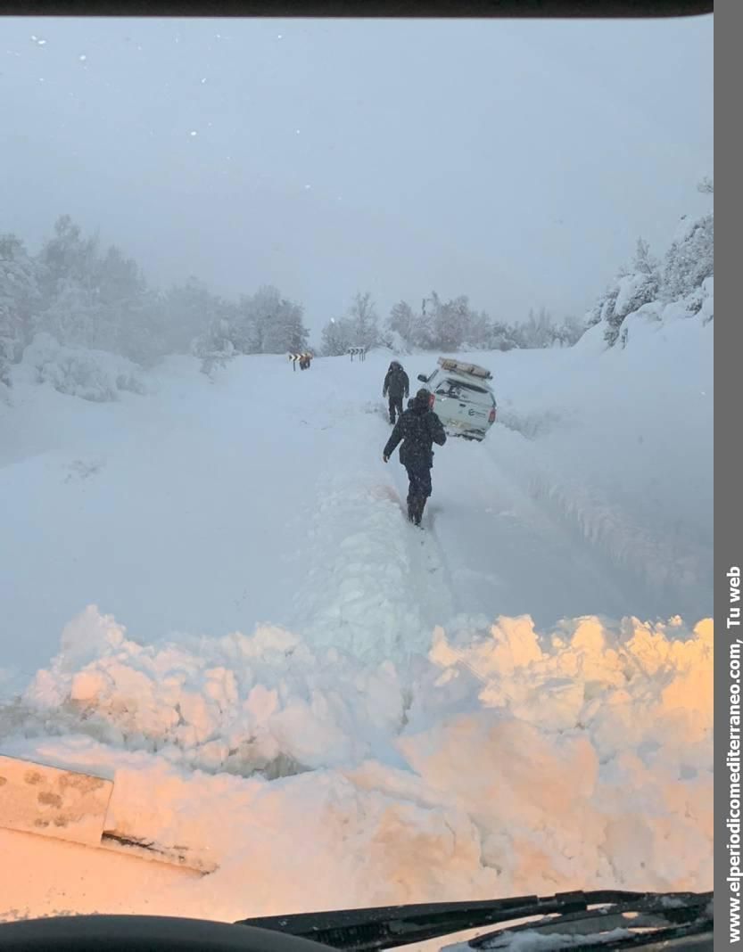 Espectaculares imágenes de las nevadas