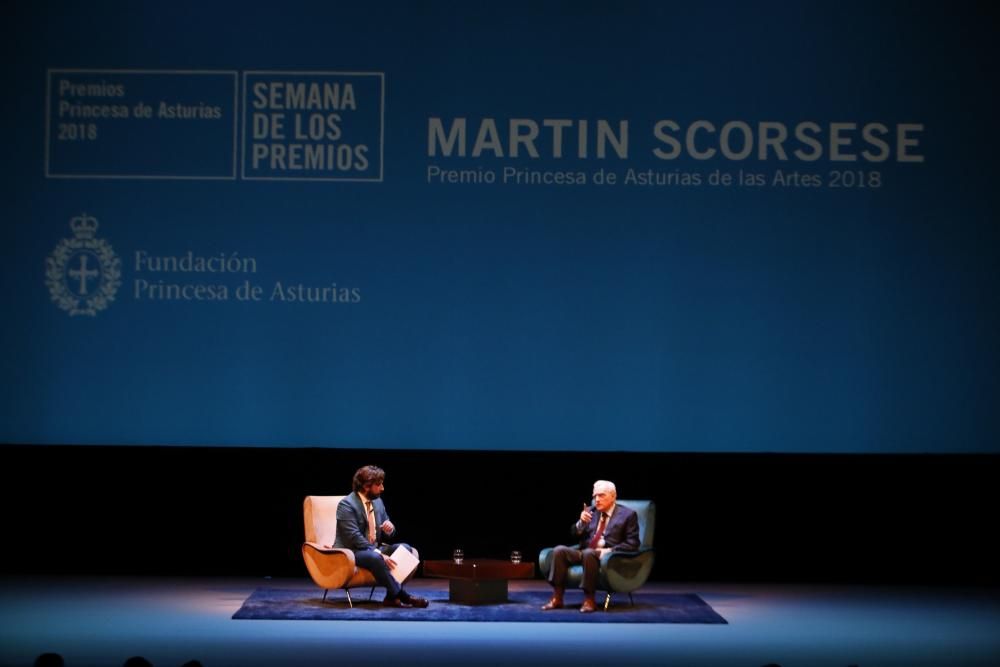 Martin Scorsese en el teatro Jovellanos.