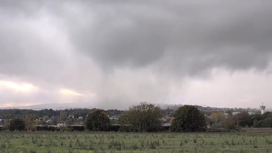 Un tornado atraviesa el norte de París