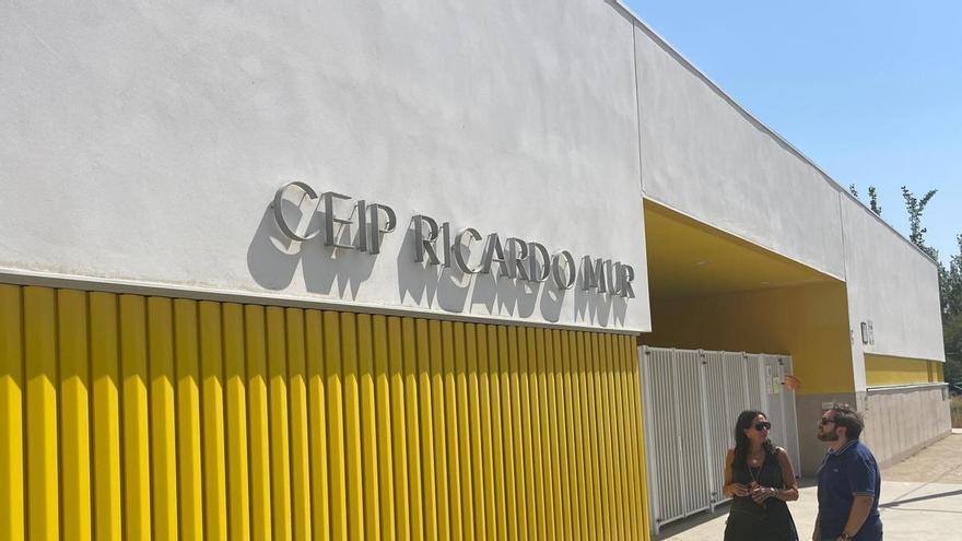 El Ayuntamiento de Zaragoza mejorará el acceso peatonal al colegio Ricardo Mur de Casetas con una inversión de 146.094 euros