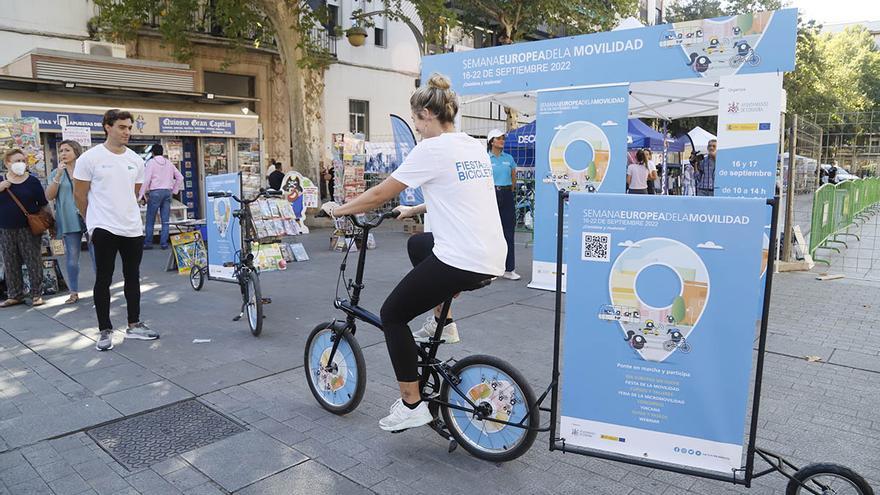 Semana de la Movilidad en Córdoba: llévame en tu bicicleta, o en tu patinete o en tu 100% eléctrico...