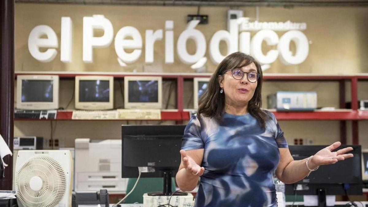 La nueva directora de El Periódico Extremadura.