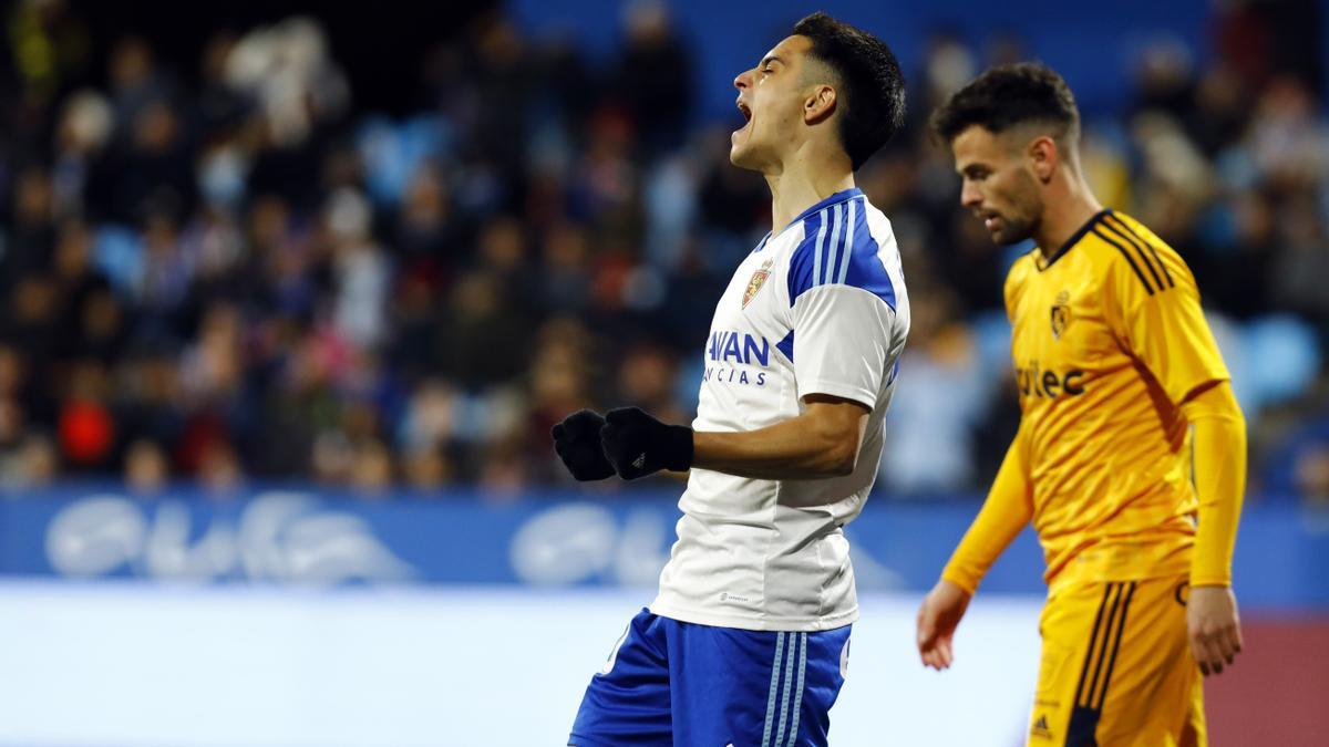 Bermejo se lamenta de una acción en el partido ante la Ponferradina.