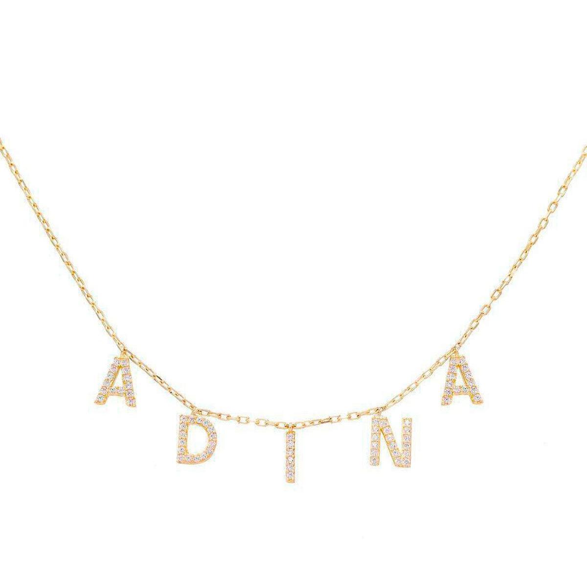 Collar con nombre, de Adinas Jewels Collar con nombre, de Adinas Jewels