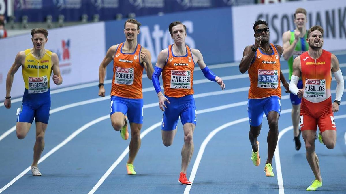 Husillos realizó una carrera casi perfecta