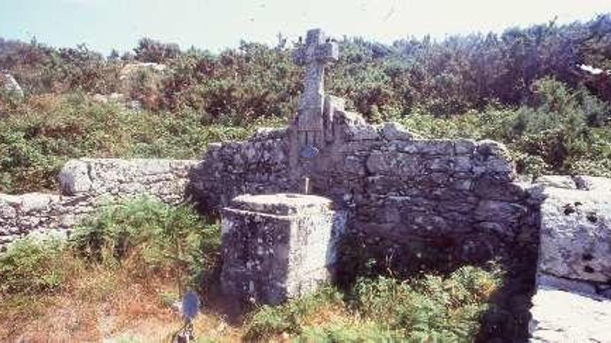 Cementerio municipal de las islas Cíes.