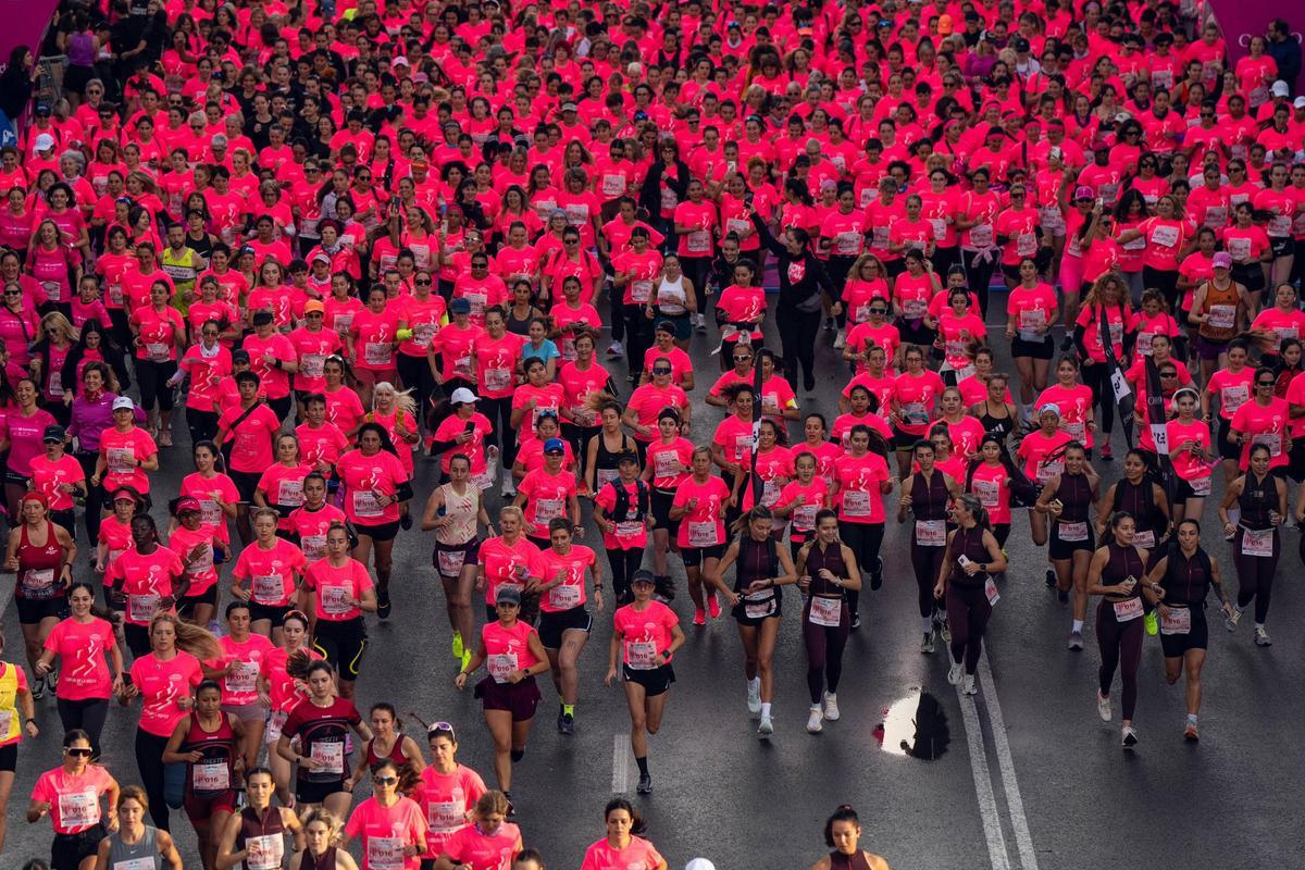 Búscate en la Cursa de la Dona: el gran evento con récord de participación y recorrido renovado