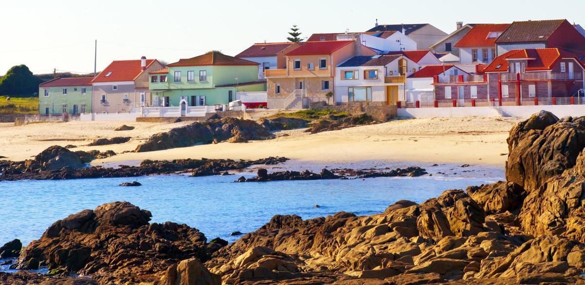 Corrubedo se ubica en el municipio de Ribeira