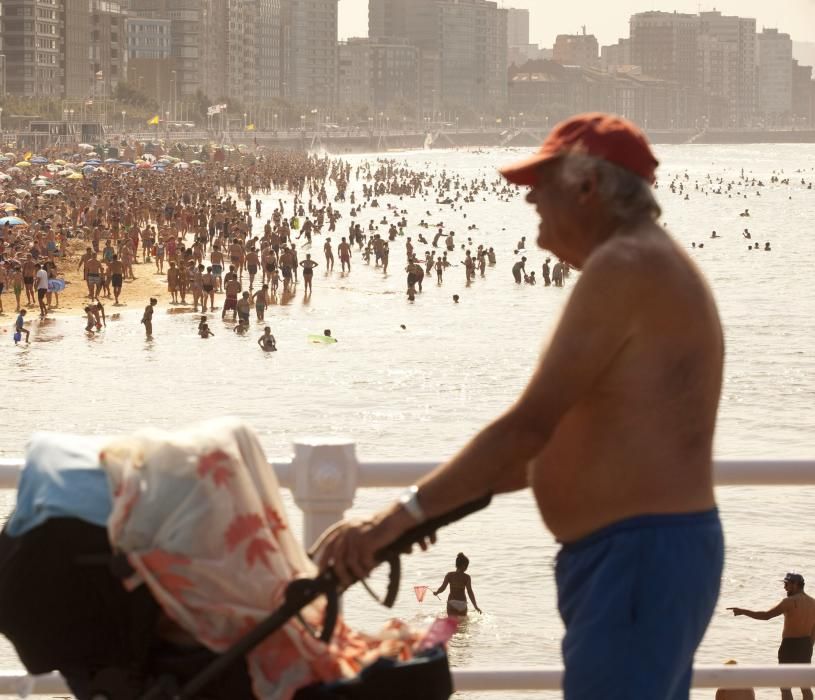 Ola de calor en Asturias