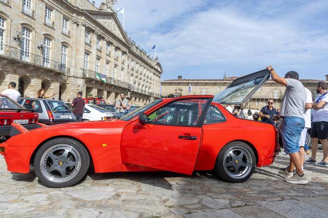 Concentración de Vehículos Históricos reúne este sábado en Santiago unos 170 automóviles