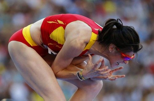 La saltadora Ruth Beitia ha ganado la medalla de bronce en la octava jornada del Mundial de Atletismo de Moscú.