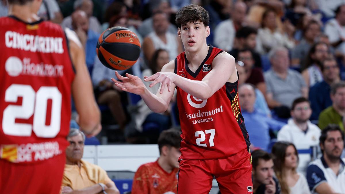 Felipe Minzer, con la camiseta del Casademont