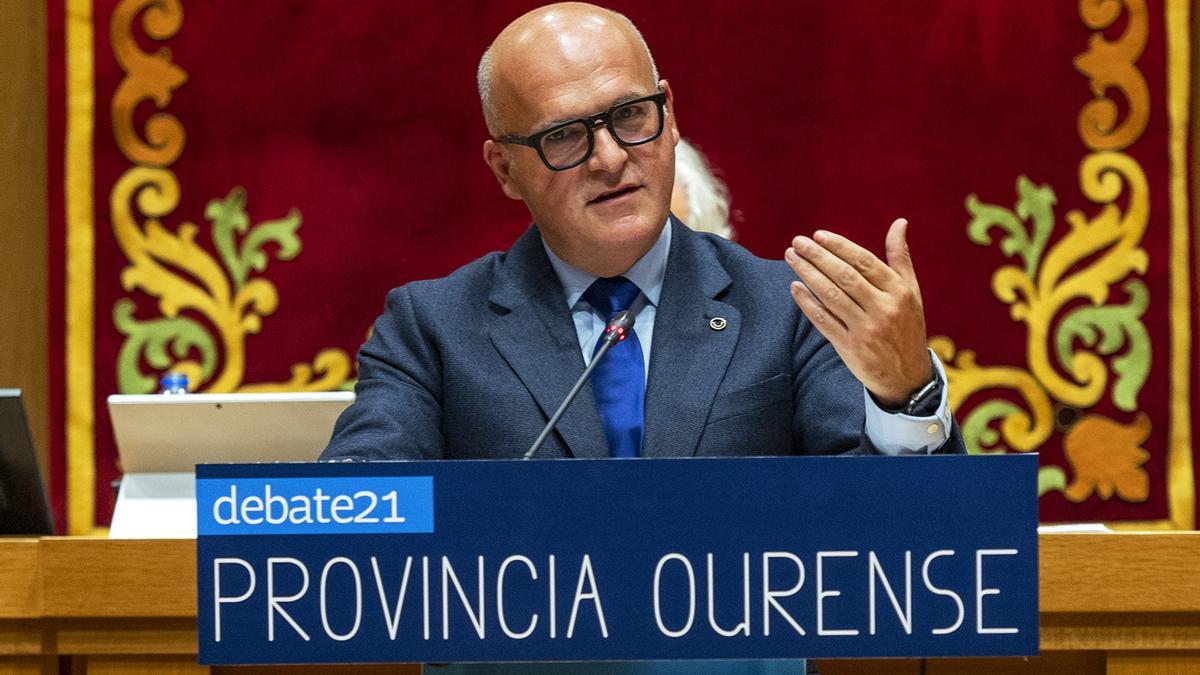 El presidente de la Diputación de Ourense