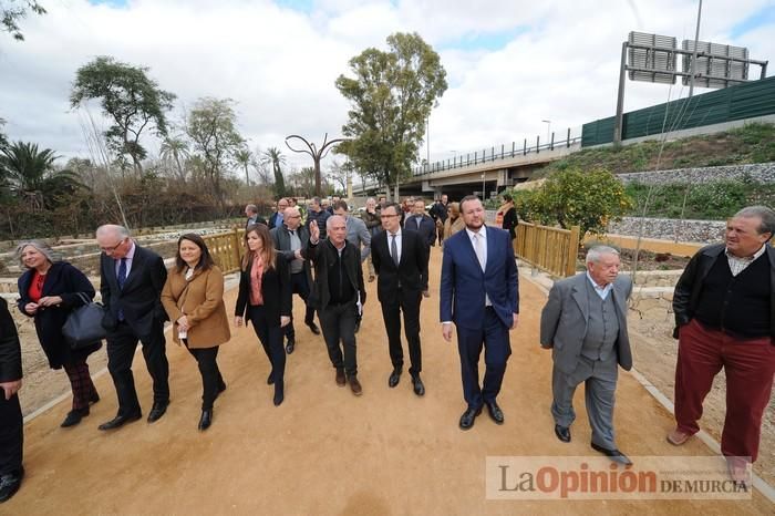 Alameda del Malecón: el entorno urbano del Segura estrena nuevo espacio verde