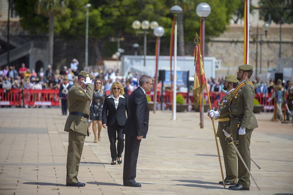 Emotivo homenaje a los héroes del 2 de mayo de 1808 en Cartagena