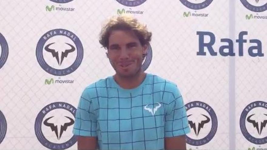 Rafa Nadal agradece haber sido elegido abanderado de España en los Juegos Olímpicos de Río