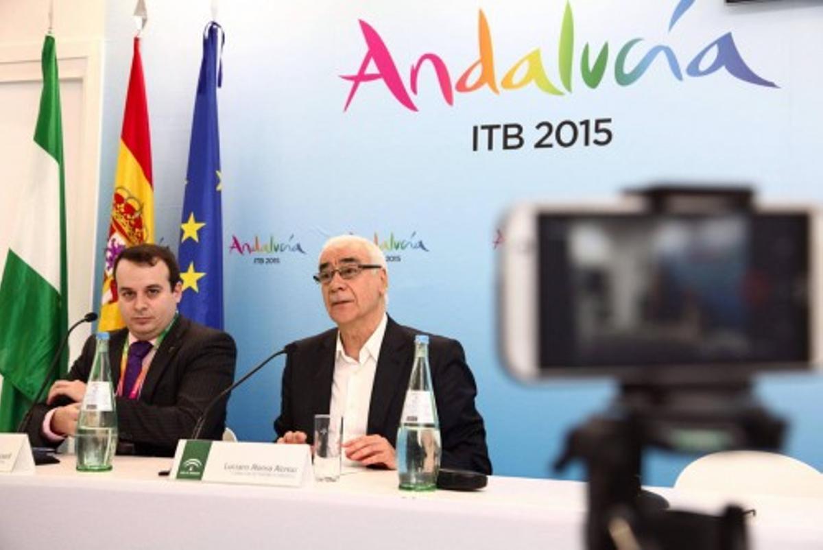 CONSEJERO LUCIANO ALONSO EN FERIA ITB DE BERLÍN CONSEJERO LUCIANO ALONSO EN FERIA ITB DE BERLÍN