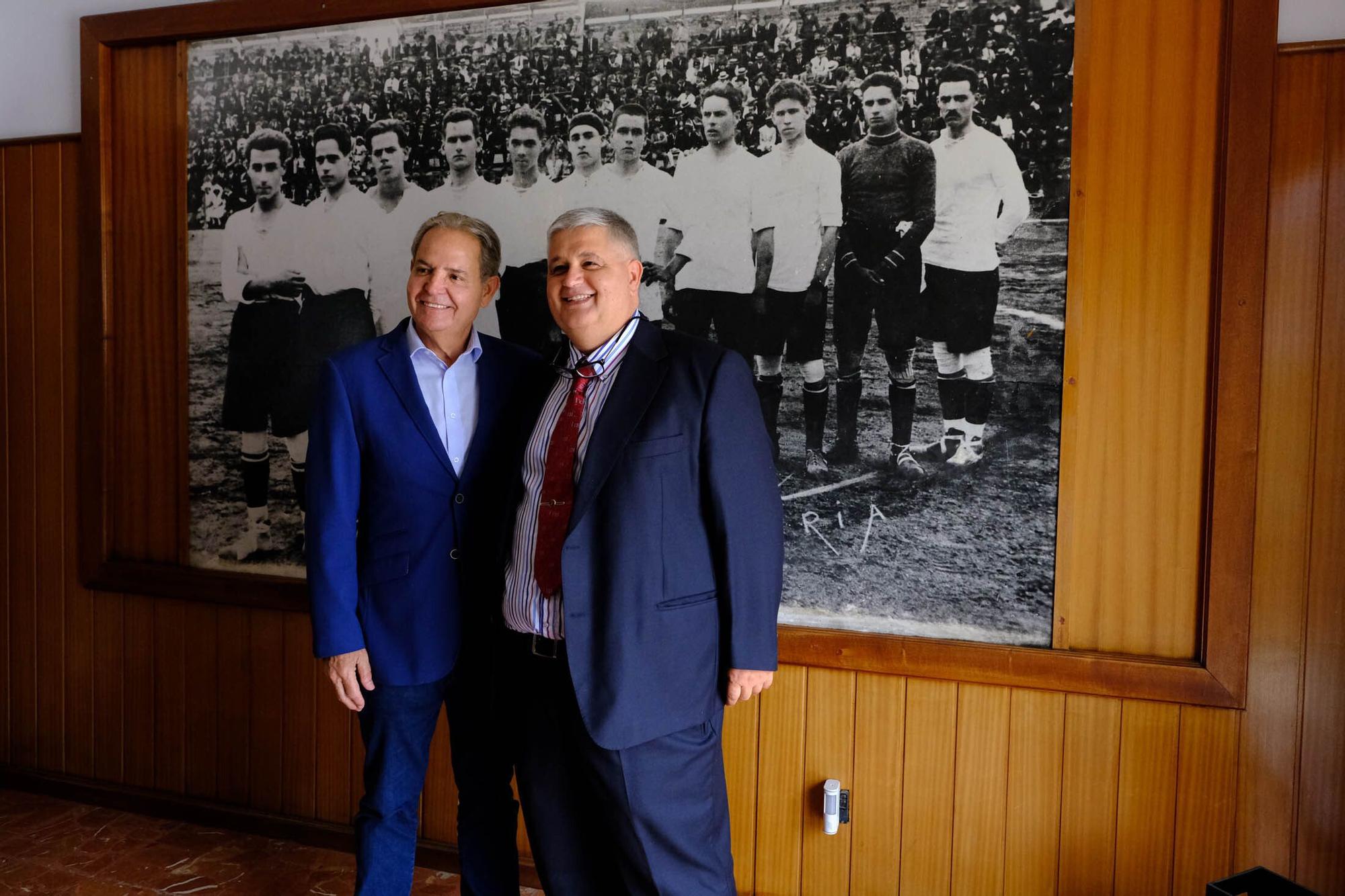 Toma de posesión de José Juan Arencibia como presidente de la Federación Interinsular de Fútbol de Las Palmas