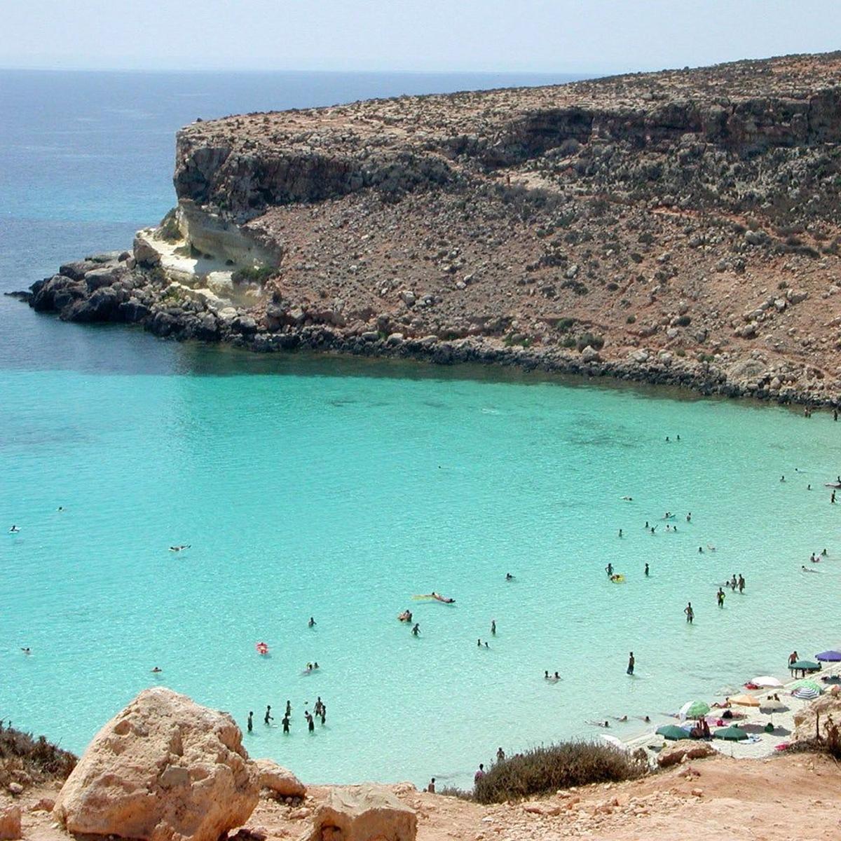 8. Playa de Isola Dei Conigli, Lampedusa