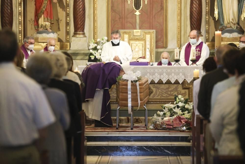 Funeral de José Manuel Feito, párroco de Miranda