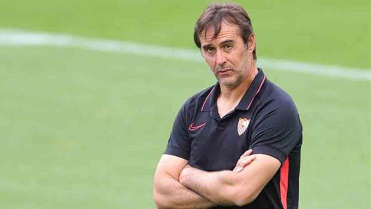 Lopetegui habló del Barcelona en la rueda de prensa