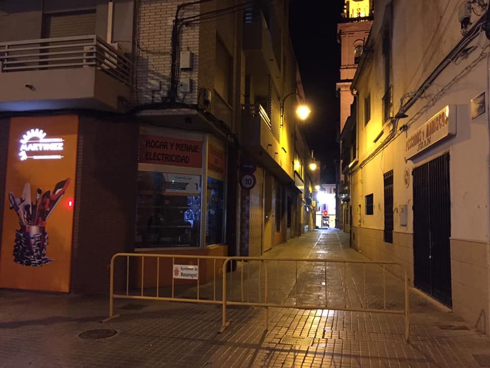 Se desprende parte de la cubierta de la cúpula de la iglesia de San Juan Apóstol de Massamagrell