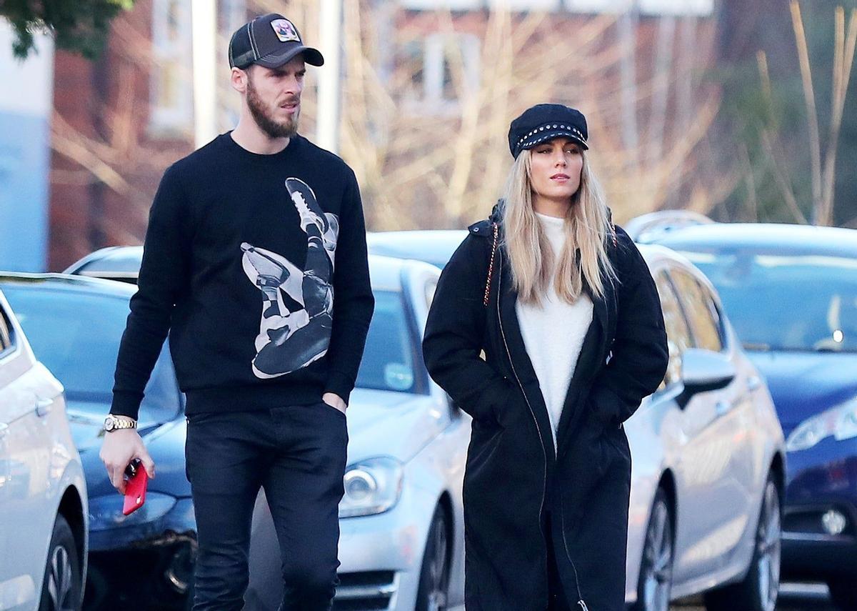 Edurne y David DeGea