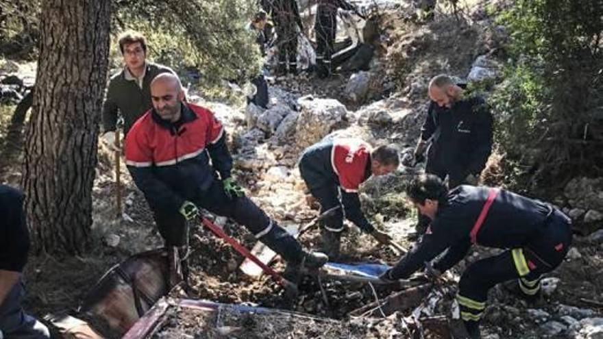 Retirados los dos coches del Preventorio