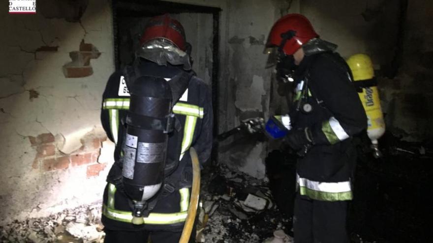 Dos fallecidos en el incendio de una vivienda en Borriana