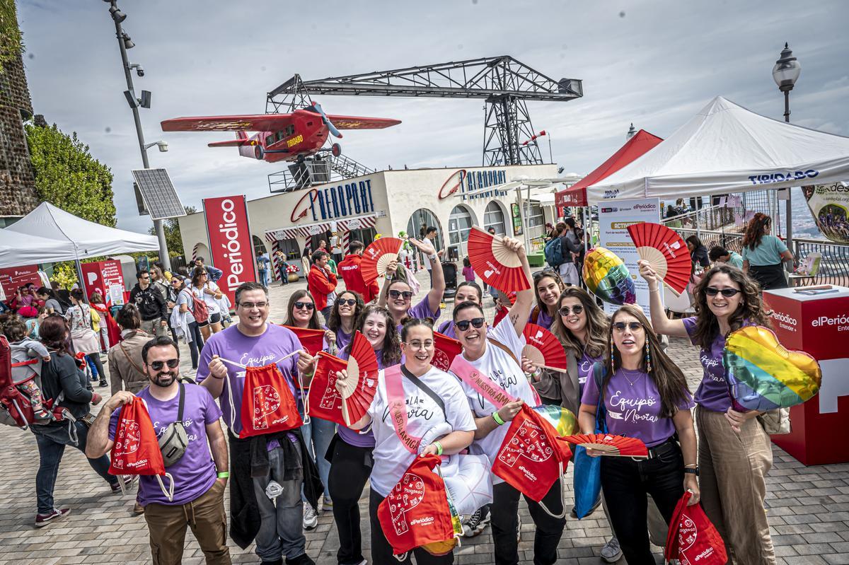 Fiesta solidaria de El Periódico en favor de Fundesplai en el Tibidabo