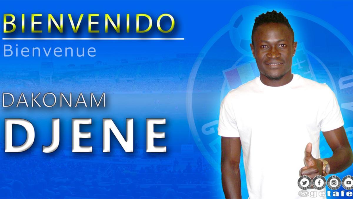 Djené ya es nuevo jugador del Getafe