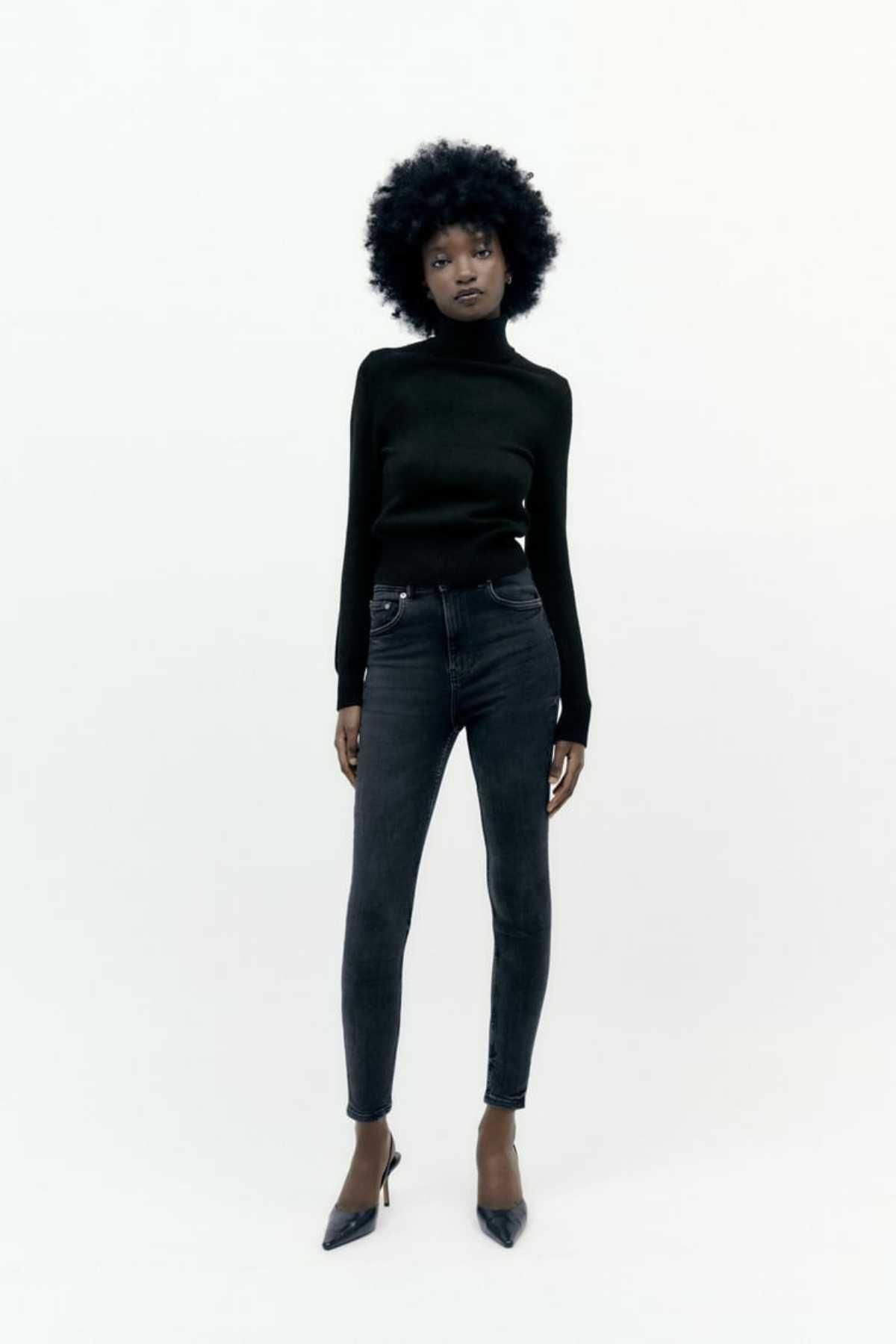 Pantalón vaquero skinny de Zara